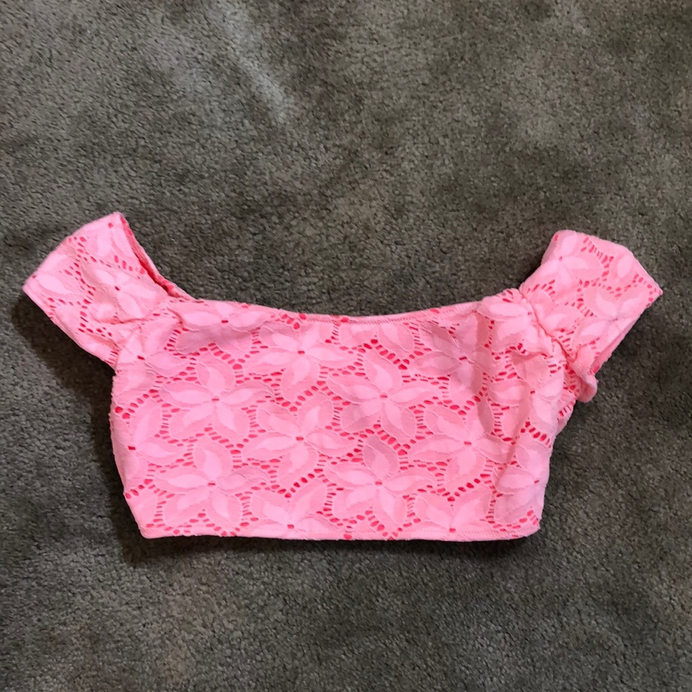 Victoria’s Secret bathing suit top.